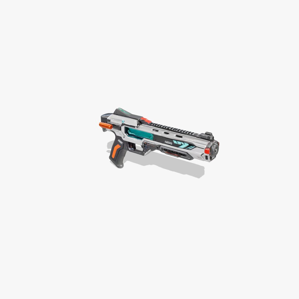Neon Blaster SciFi model pack